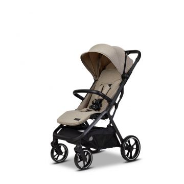 Cybex - Poussette Priam avec gants - Chrome marron, soho grey