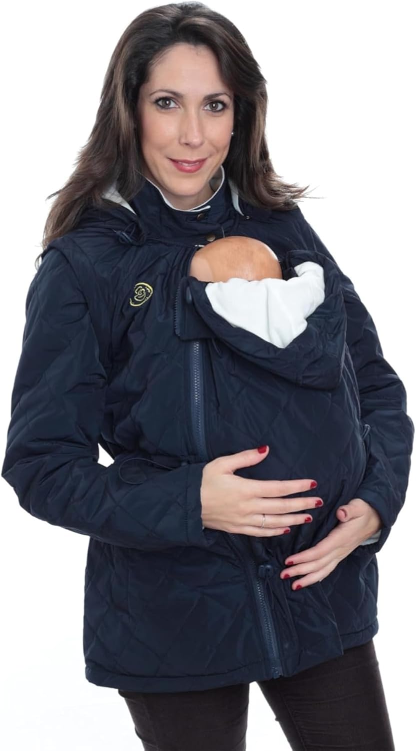 Amarsupiel Manteau Portage et Grossesse 5 en 1 Certifié OEKOTEX
