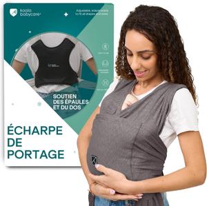 Écharpe de portage en coton bio